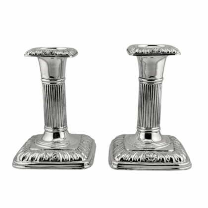 Pair of Candlesticks Birmingham - 1903