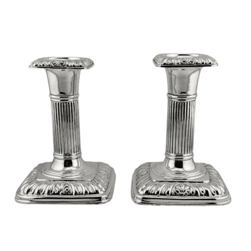 Pair of Candlesticks Birmingham - 1903