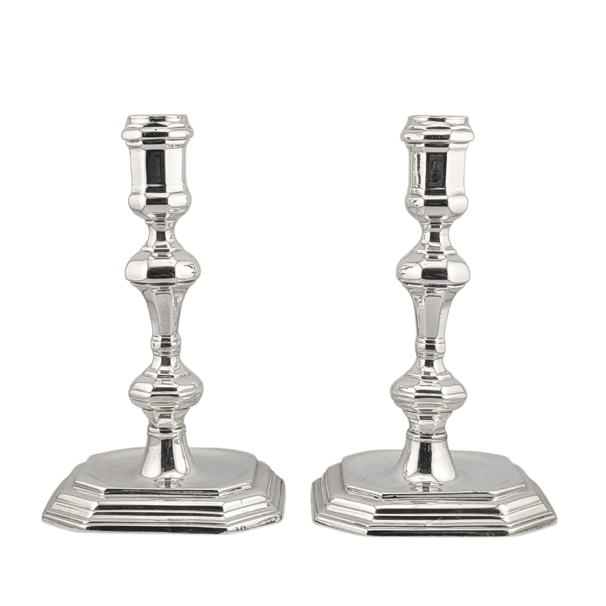 Pair of Candlesticks - London 1710