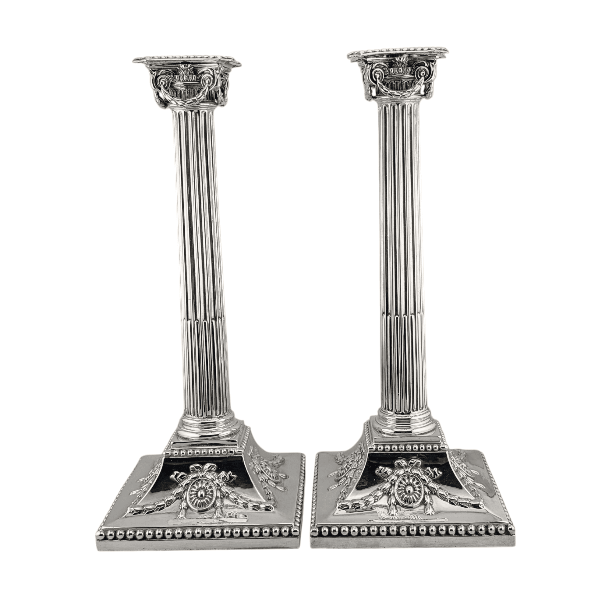 Set of 4 Candlesticks London - 1772