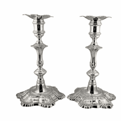 Set of 4 Candlesticks London - 1749