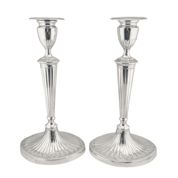 Pair of Candlesticks - Sheffield 1785