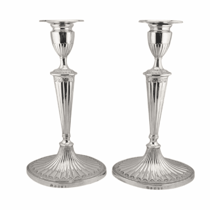 Pair of Candlesticks Sheffield - 1785