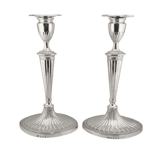 Pair of Candlesticks Sheffield - 1785