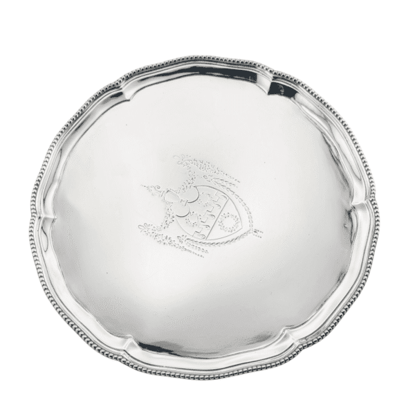 Pair Salvers - London 1777