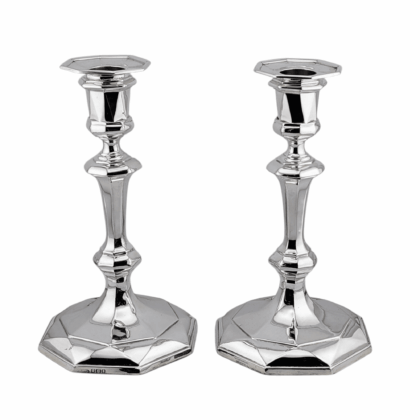 Pair of Candlesticks Sheffield - 1915