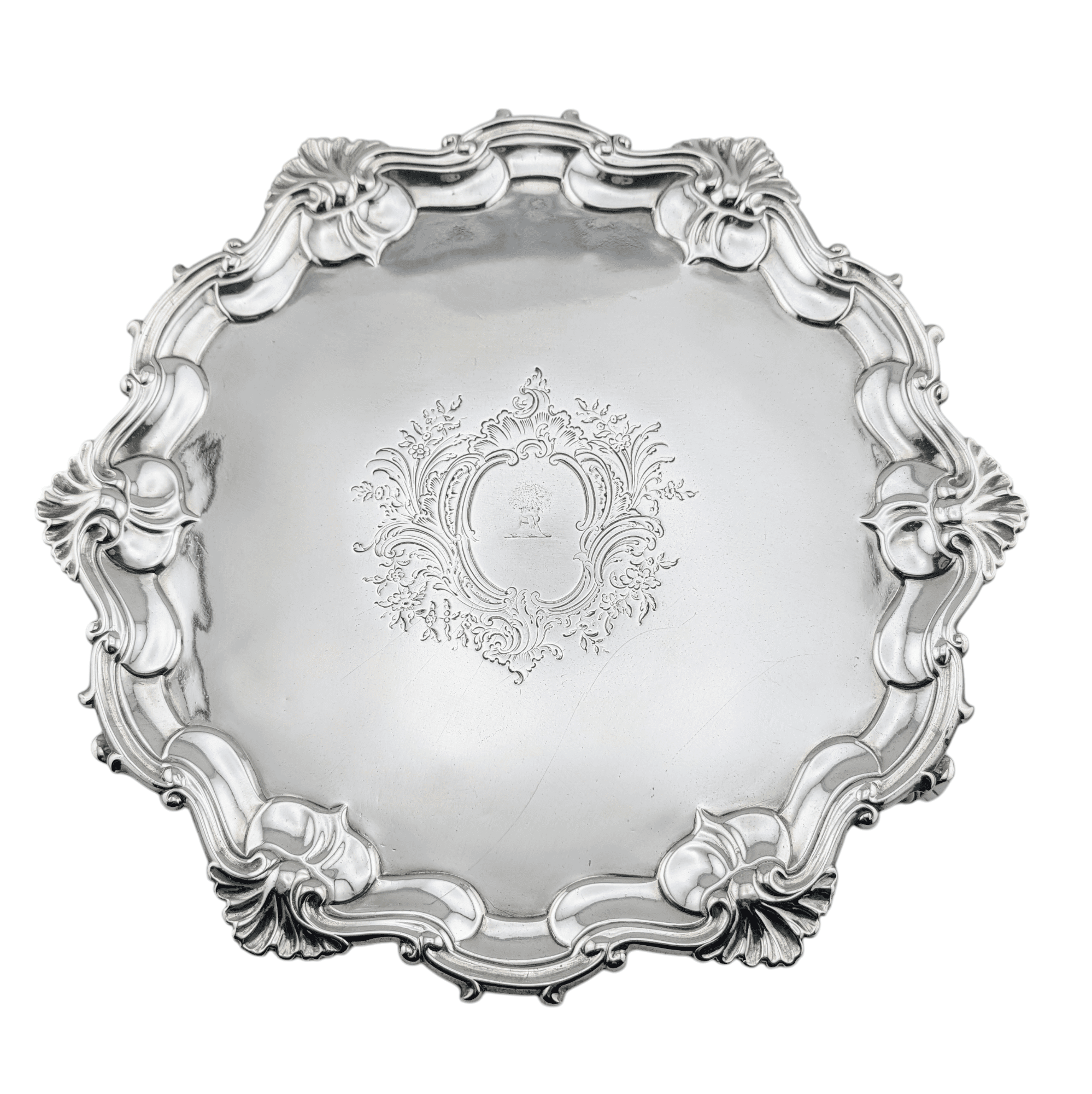Salver London - 1750