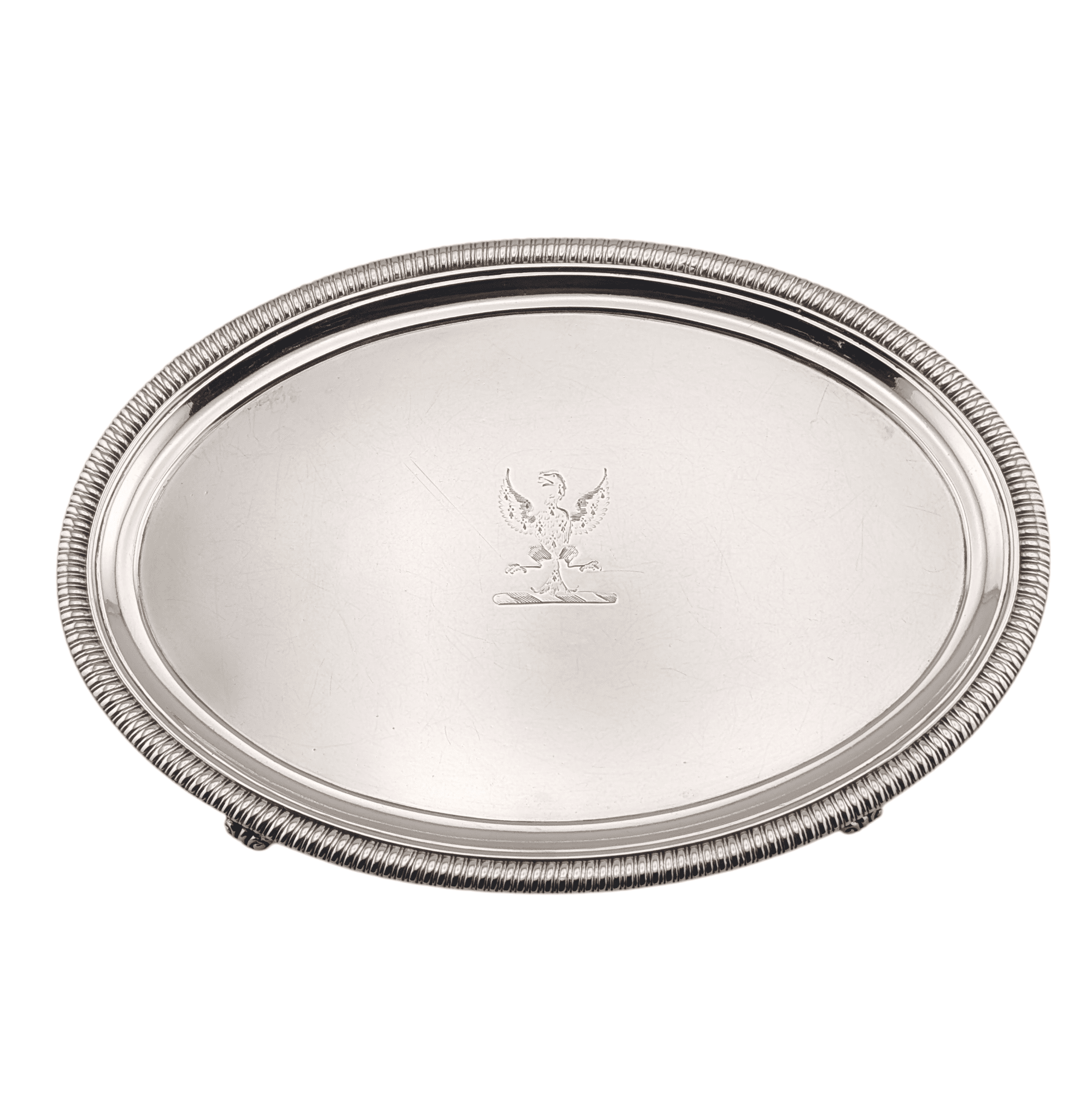 Pair Salvers London - 1803