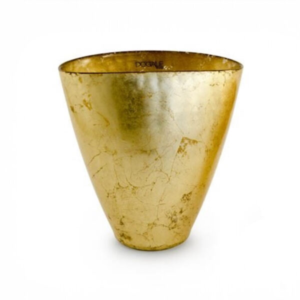 GOLD LEAF VASE SOLE E LUNA