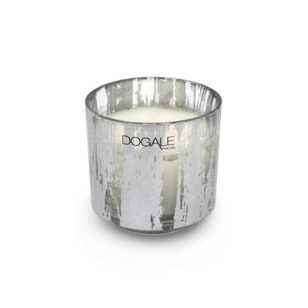 SMALL SILVER LEAF SCENTED CANDLE SOLE E LUNA