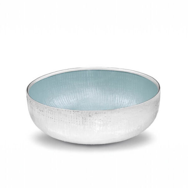 LIGHT BLUE BOWL LARGE AUREA