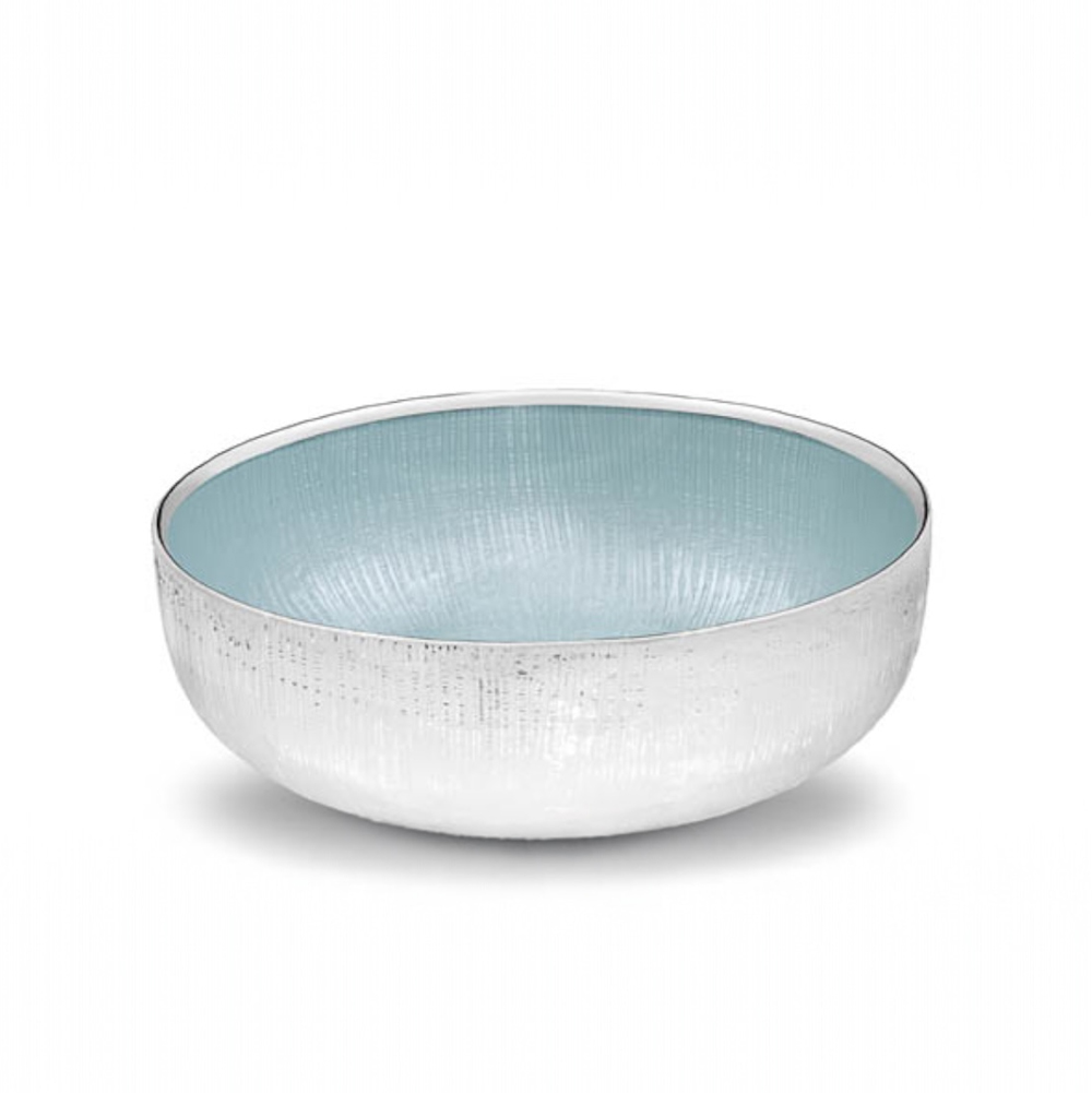 LIGHT BLUE BOWL LARGE AUREA