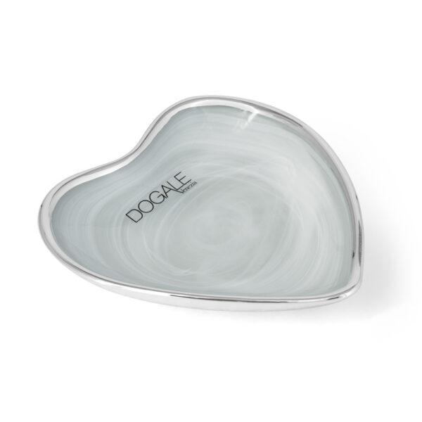 PEARL ALABASTER HEART DISH