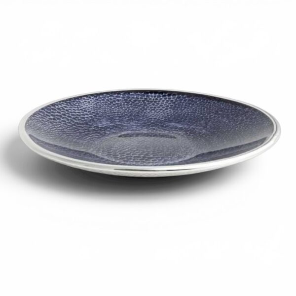BLUE SHALLOW BOWL SAFARI