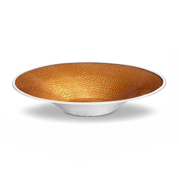 ORANGE CENTREPIECE BOWL SAFARI