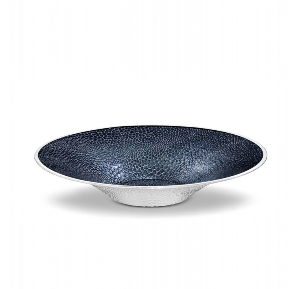 BLUE CENTREPIECE BOWL SAFARI