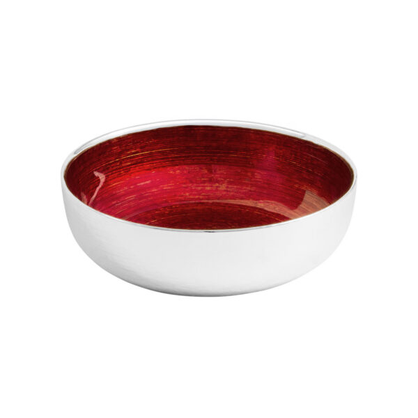 Ruby Red Bowl Large Fenice