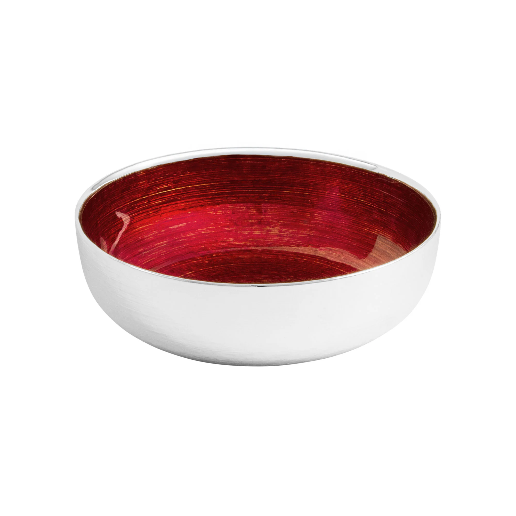 Ruby Red Bowl Large Fenice